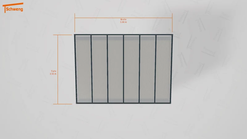 #DE Schweng Terrassenüberdachung S350 (ID 338x4p)
