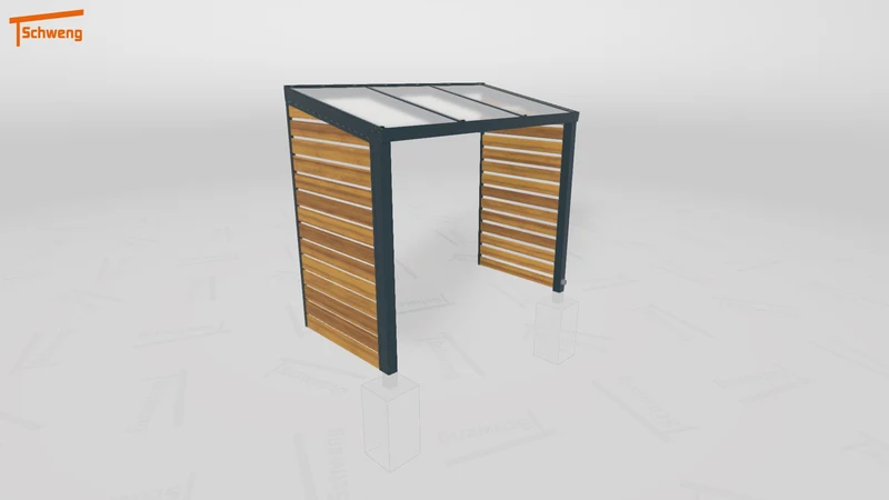 #DE Schweng Terrassenüberdachung S350 (ID pbjzx4)