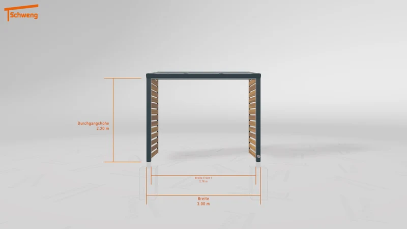 #DE Schweng Terrassenüberdachung S350 (ID pbjzx4)