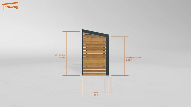 #DE Schweng Terrassenüberdachung S350 (ID pbjzx4)