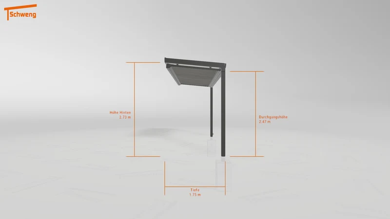 #DE Schweng Terrassenüberdachung S350 (ID 85bk4w)