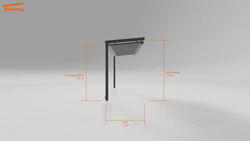 #DE Schweng Terrassenüberdachung S350 (ID 85bk4w)