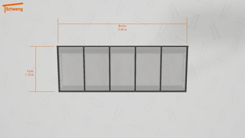 #DE Schweng Terrassenüberdachung S350 (ID 85bk4w)