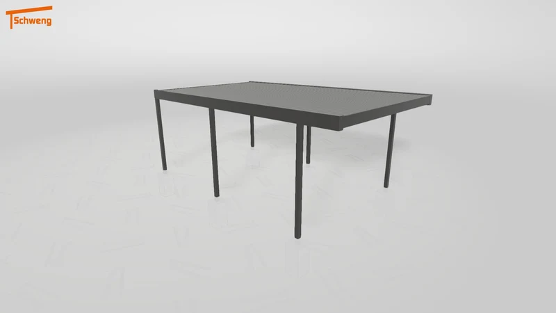 #DE Schweng Flachdachcarport C600 (ID v4942n) #MTG