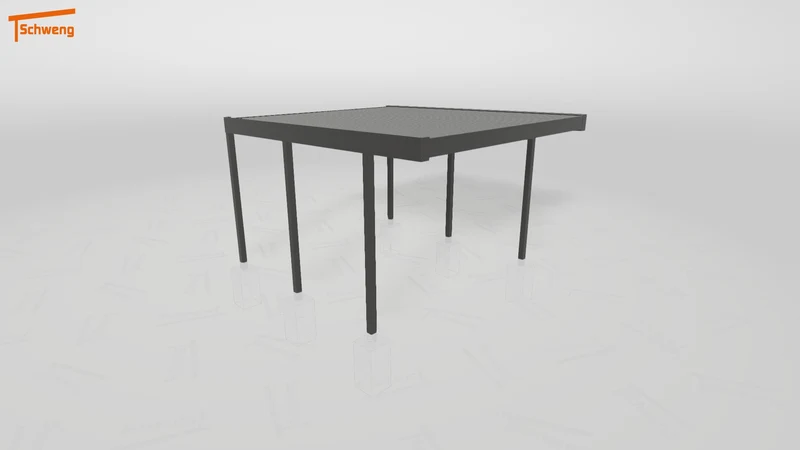 #DE Schweng Flachdachcarport C600 (ID bkjkdp) #MTG