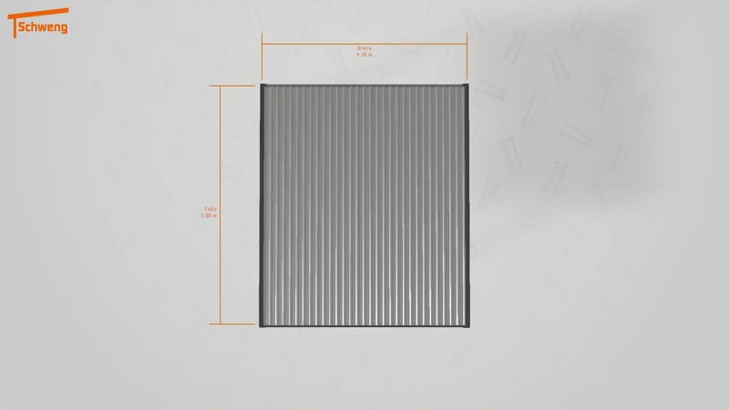 #DE Schweng Flachdachcarport C600 (ID bkjkdp) #MTG