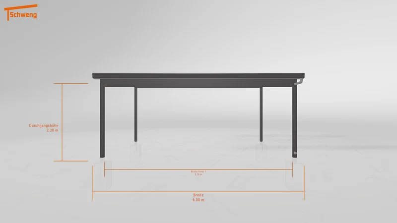 #DE Schweng Pultdachcarport S400 (ID x7nyrj)