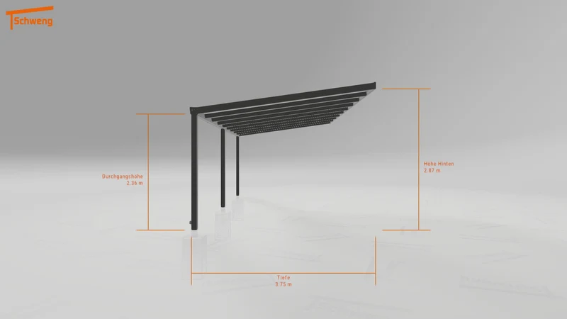 #DE Schweng Pultdachcarport S400 (ID 5mwkjv) #MTG