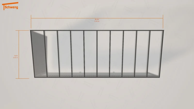 #DE Schweng Pultdachcarport S350 (ID n5nb8w) #MTG