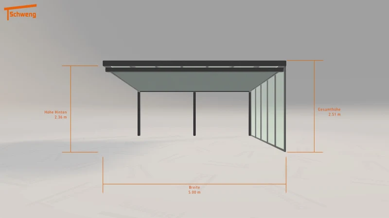 #DE Schweng Terrassenüberdachung S400 (ID zb4nyv)