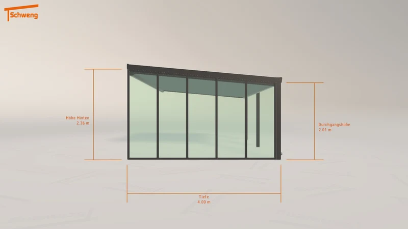 #DE Schweng Terrassenüberdachung S400 (ID zb4nyv)
