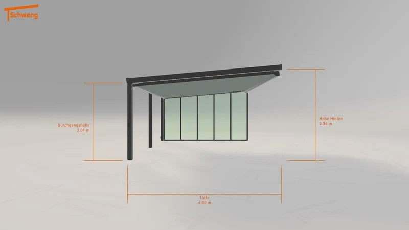 #DE Schweng Terrassenüberdachung S400 (ID zb4nyv)