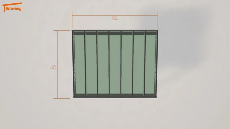 #DE Schweng Terrassenüberdachung S400 (ID zb4nyv)