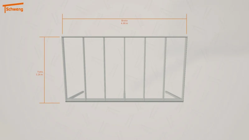 #DE Schweng Pultdachcarport S350 (ID 7798jv) #MTG