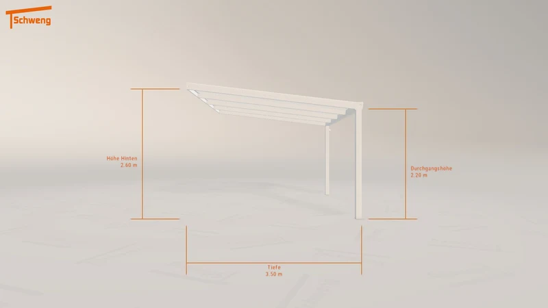 #DE Schweng Terrassenüberdachung S400 (ID 33kk7g)