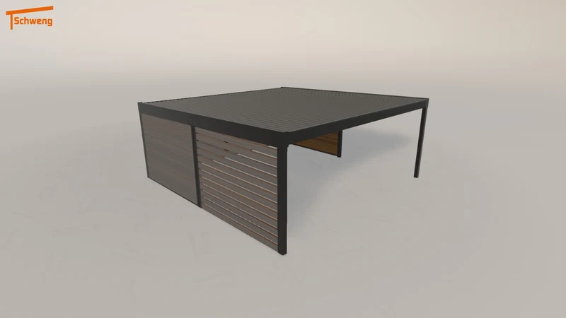 #DE Schweng Flachdachcarport C600+ (ID 42kk5z) #MTG