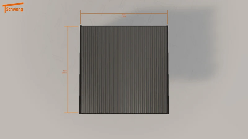 #DE Schweng Flachdachcarport C600+ (ID 42kk5z) #MTG