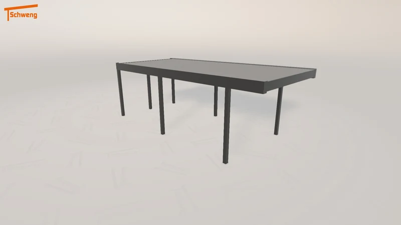 #DE Schweng Flachdachcarport C600 (ID 33kk2g) #MTG
