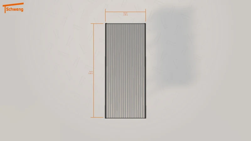 #DE Schweng Flachdachcarport C600 (ID 33kk2g) #MTG
