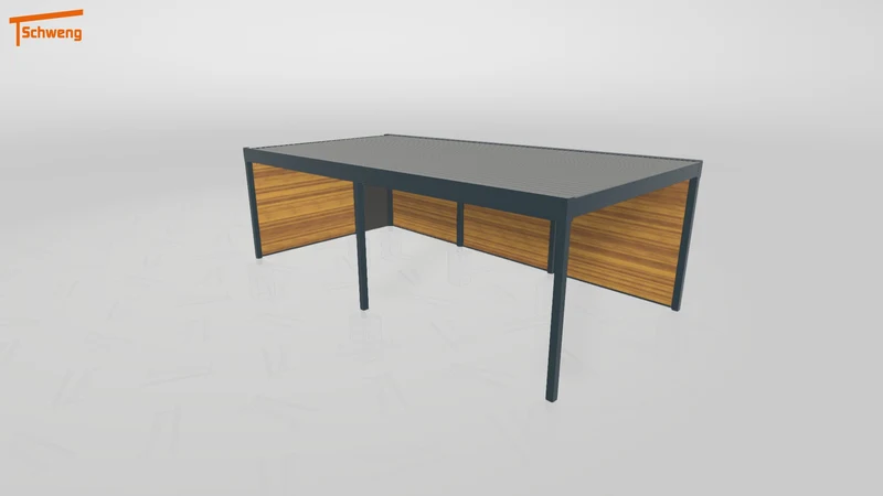 #DE Schweng Flachdachcarport C600+ (ID n54253) #MTG