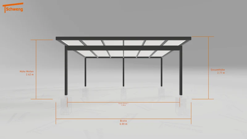 #DE Schweng Pultdachcarport S400 (ID 9wx77q) #MTG