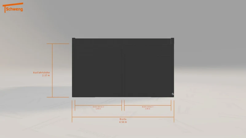 #DE Schweng Flachdachcarport C600 (ID k2q9ng) #MTG
