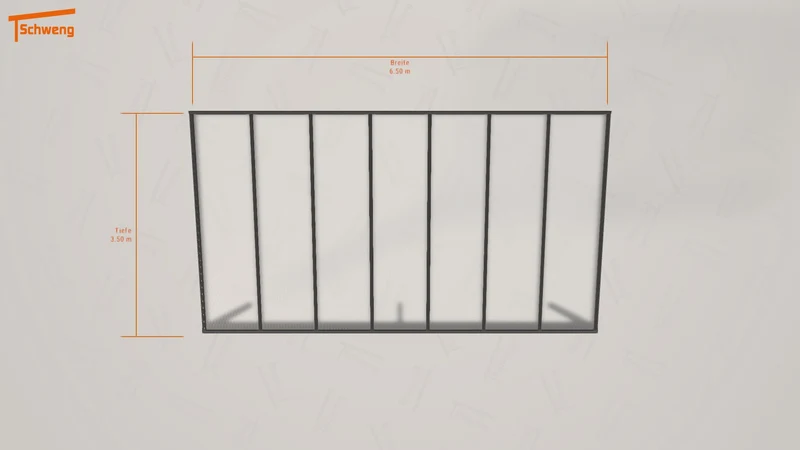 #DE Schweng Terrassenüberdachung S350 (ID v4j5wj)