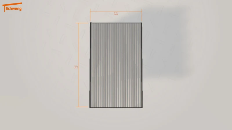 #DE Schweng Flachdachcarport C600 (ID 859dn5) #MTG
