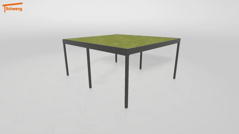 #DE Schweng Flachdachcarport C600+ (ID mjrd58) #MTG