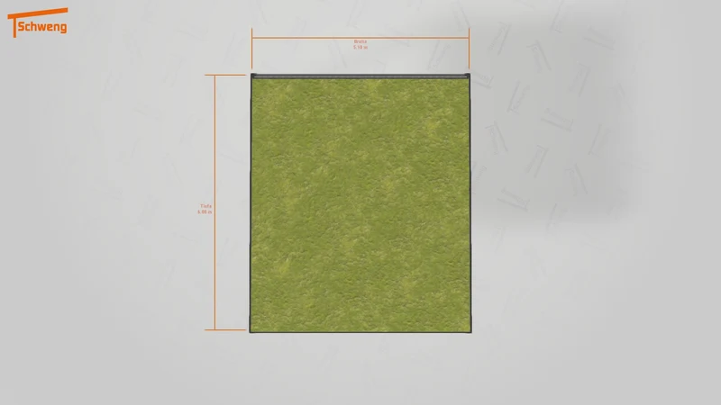 #DE Schweng Flachdachcarport C600+ (ID mjrd58) #MTG