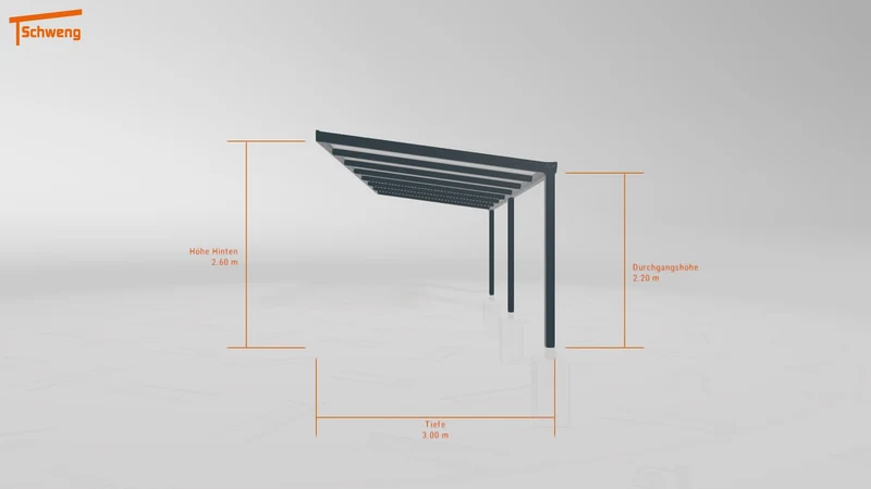 #DE Schweng Terrassenüberdachung S400 (ID x75bx8)