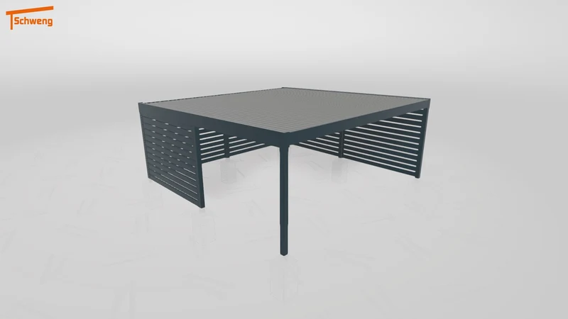 #DE Schweng Flachdachcarport C600+ (ID k2yx3z) #MTG