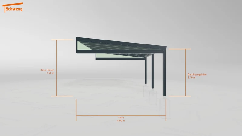 #DE Schweng Terrassenüberdachung S400 (ID 5m9mb8)