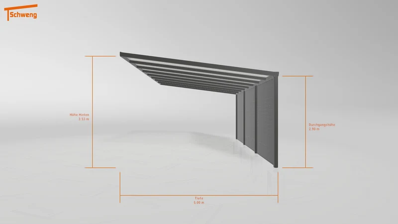 #DE Schweng Pultdachcarport S400 (ID pbqbwy) #MTG