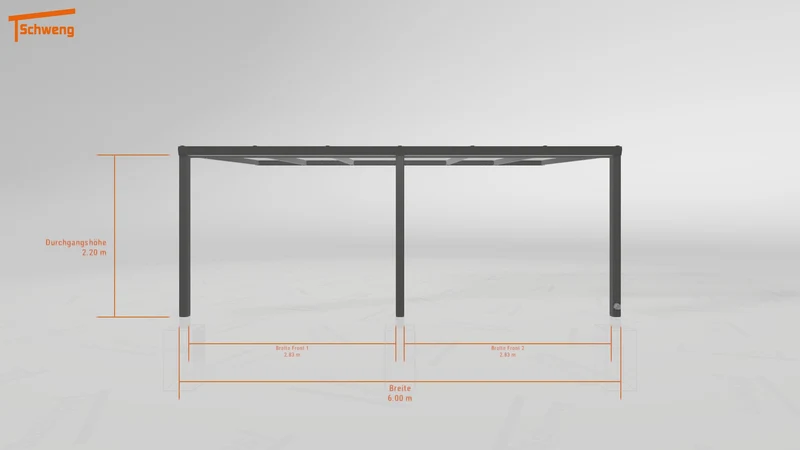 #DE Schweng Terrassenüberdachung S350 (ID x757g3)