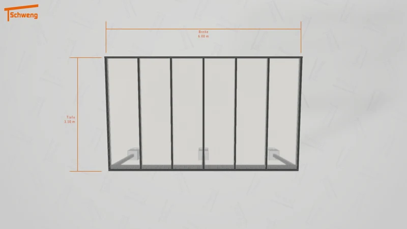 #DE Schweng Terrassenüberdachung S350 (ID x757g3)