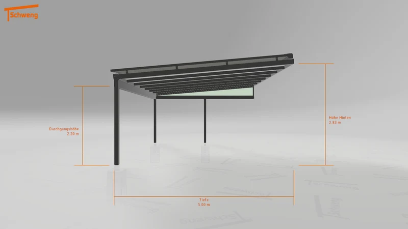 #DE Schweng Terrassenüberdachung S400 (ID jjrq2p) #MTG
