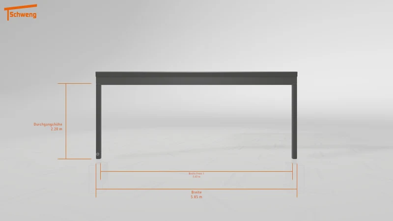 #AT Schweng Pultdachcarport S400 (ID x75bjg) #MTG