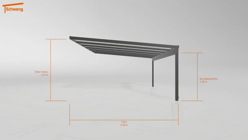 #AT Schweng Pultdachcarport S400 (ID x75bjg) #MTG