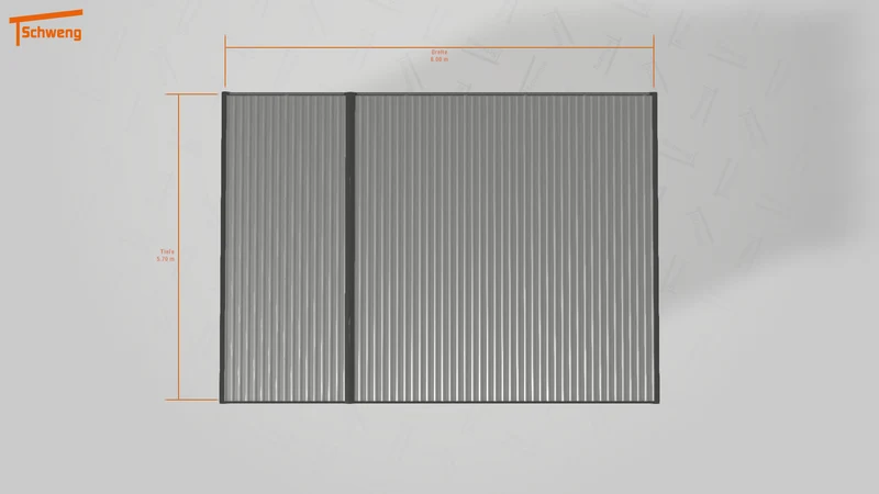 #DE Schweng Flachdachcarport C600+ (ID k2y7gg)