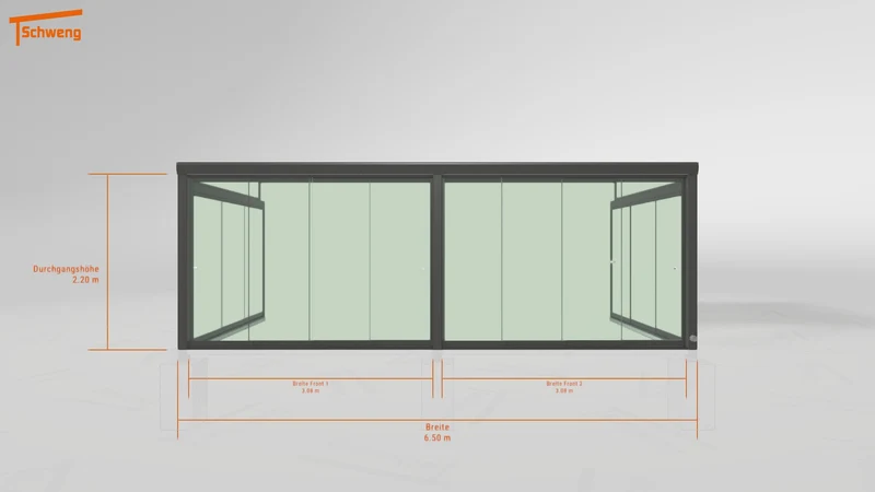 #DE Schweng Terrassenüberdachung S400 (ID 5mwjnk)