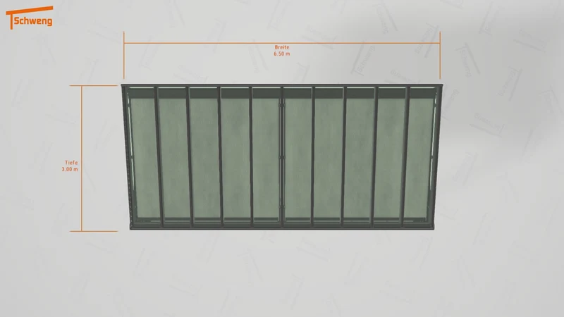 #DE Schweng Terrassenüberdachung S400 (ID 5mwjnk)