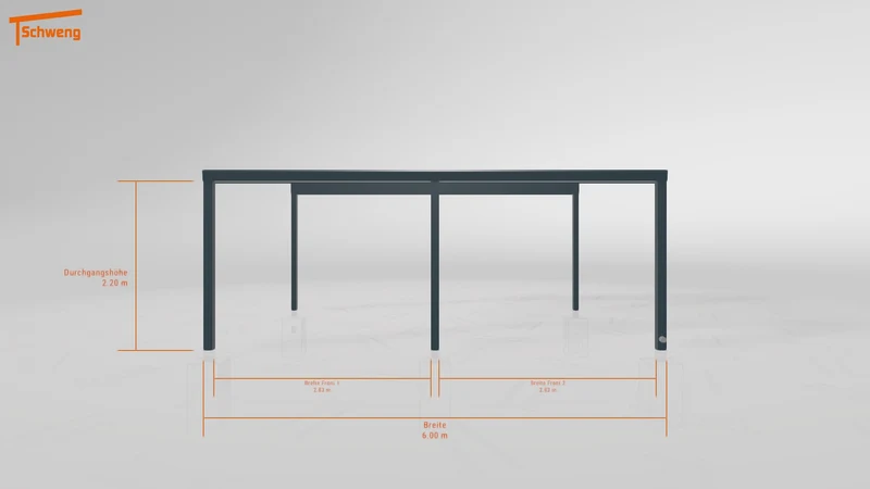 #DE Schweng Pultdachcarport S400 (ID pbjrz7)