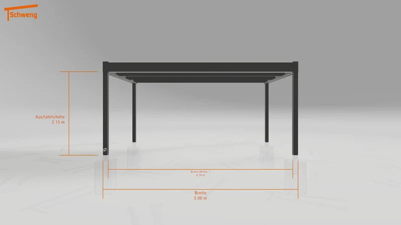 #DE Schweng Flachdachcarport C600 (ID zbxb9g) #MTG
