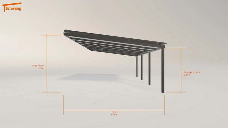 #DE Schweng Terrassenüberdachung S400 (ID pb37dq)