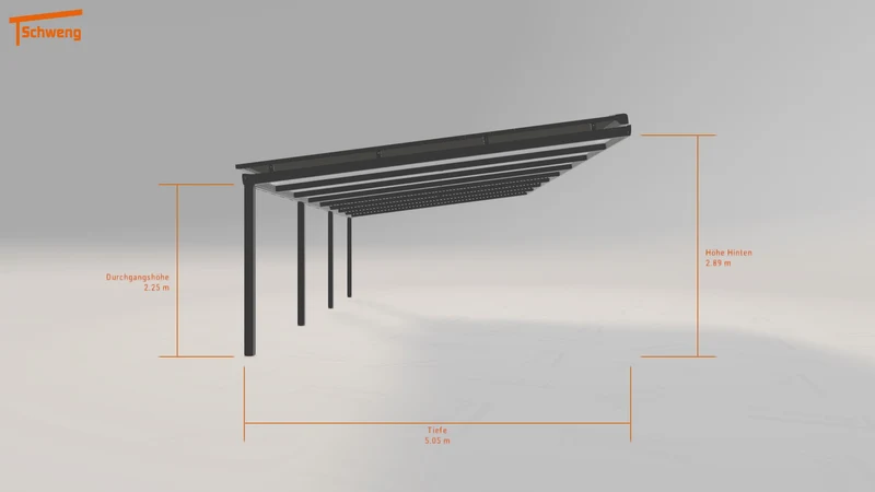 #DE Schweng Terrassenüberdachung S400 (ID pb37dq)