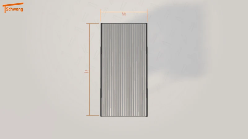 #DE Schweng Flachdachcarport C600 (ID mj39q3) #MTG