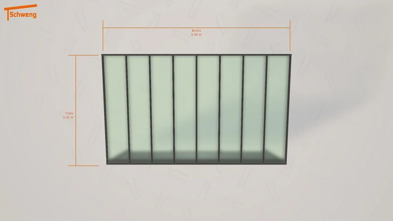 #DE Schweng Pultdachcarport S350 (ID mj3953) #MTG