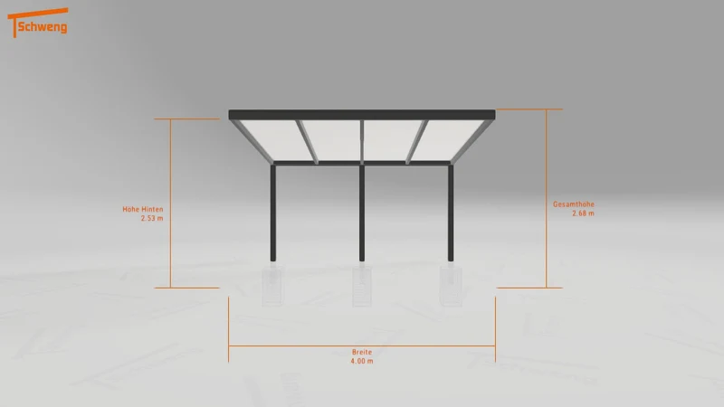 #DE Schweng Pultdachcarport S350 (ID bkg5zv) #MTG