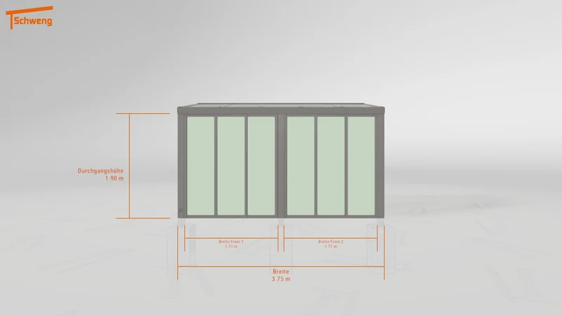 #DE Schweng Terrassenüberdachung S350 (ID 2qxpzb)
